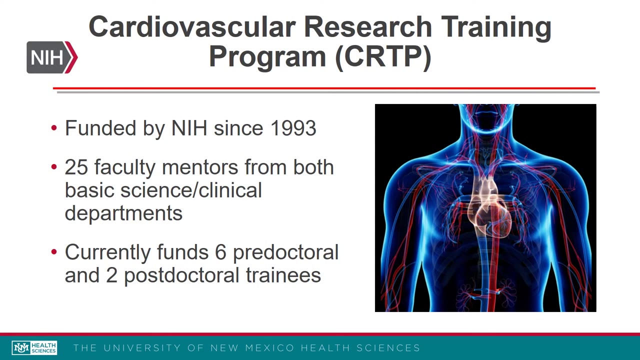 Cardiovascular Research Training Program Overview