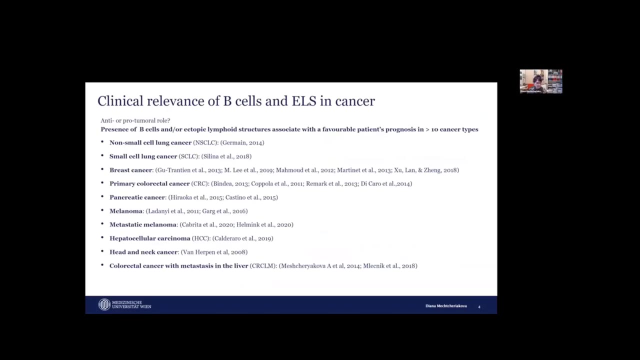 Clinical Relevance of B Cells and ELS in Cancer